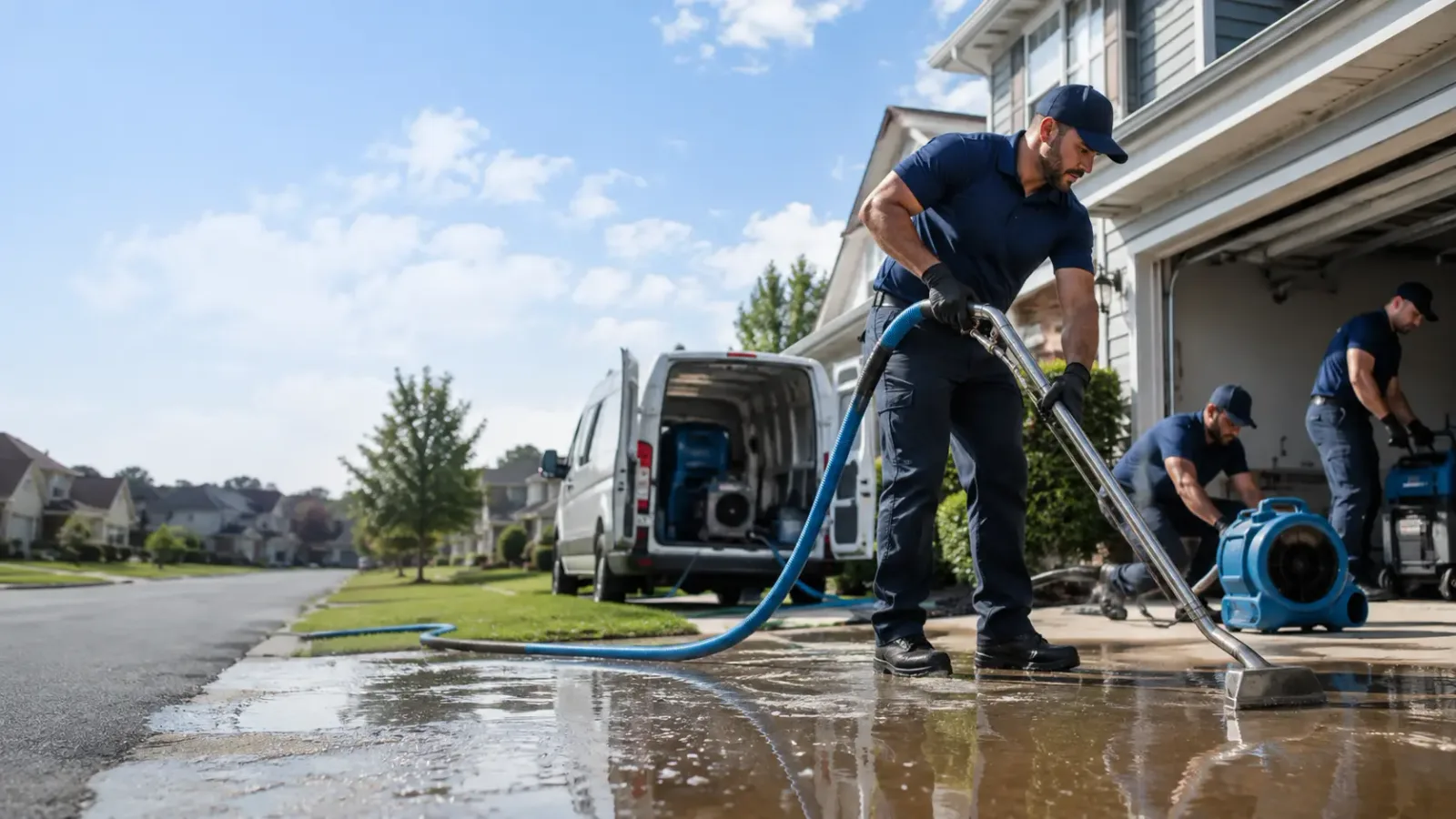 Flood Damage Restoration in Bridgeport, OH